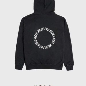 Twin flames Black Hoodie